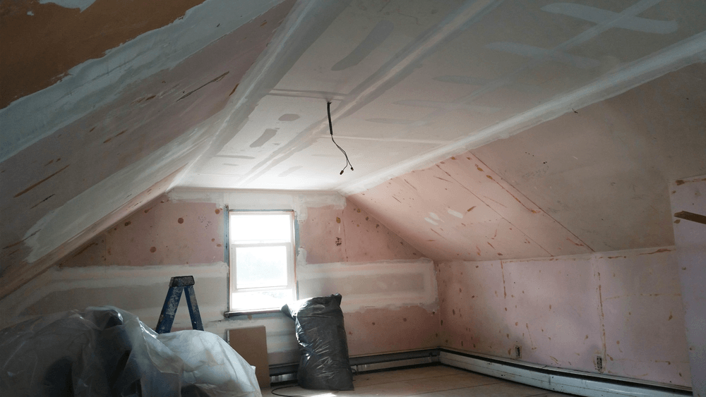 Attic Retrofit Spray Foam Insulation - Attic Renovation Staten Island, NY 10302